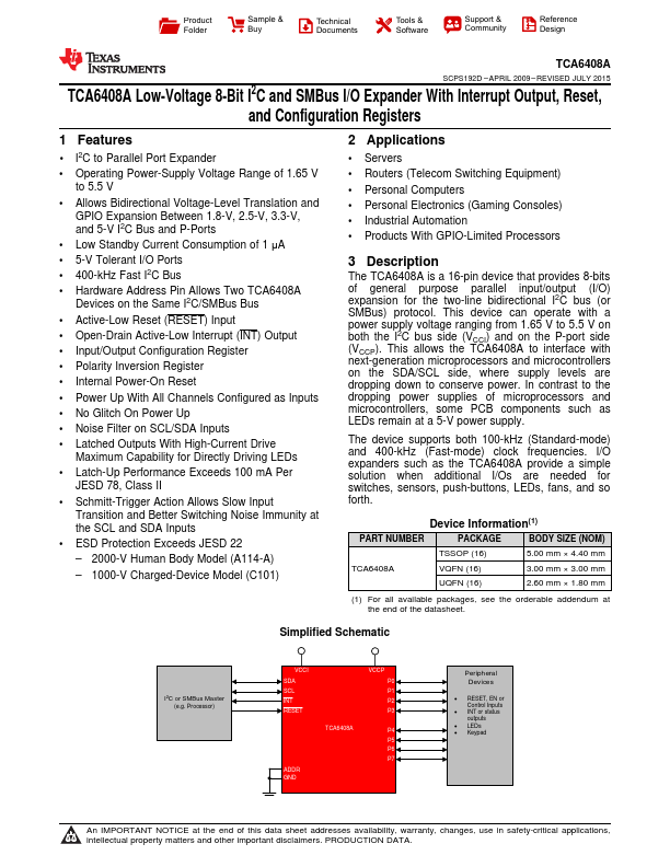 TCA6408A