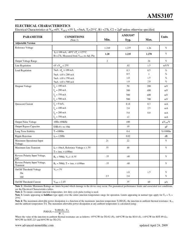 AMS3107