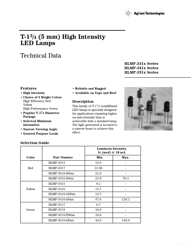 HLMP-341x