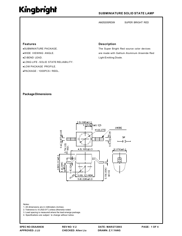 AM2520SRD09