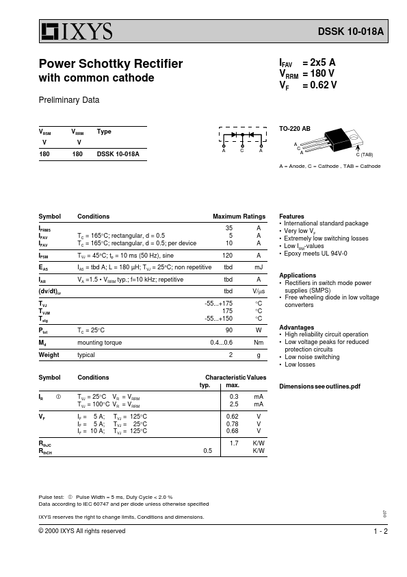 DSSK10-018A