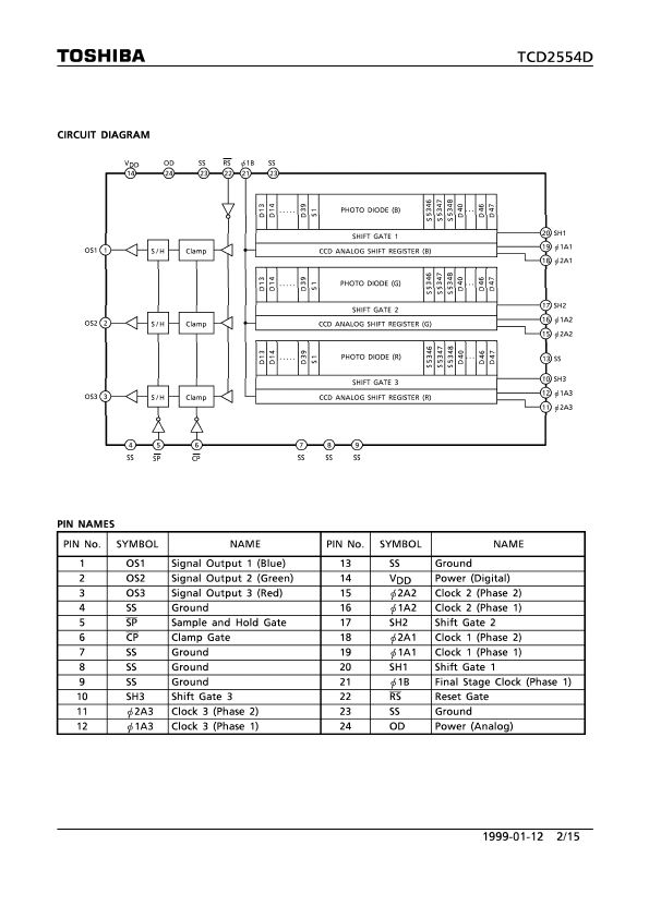 TCD2554D