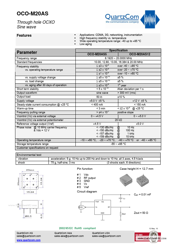 OCO-M20AS