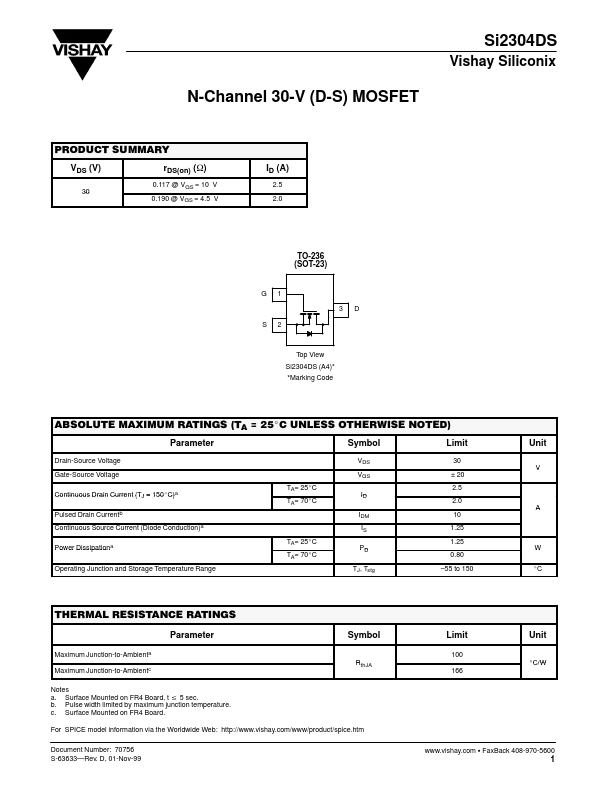 SI2304DS