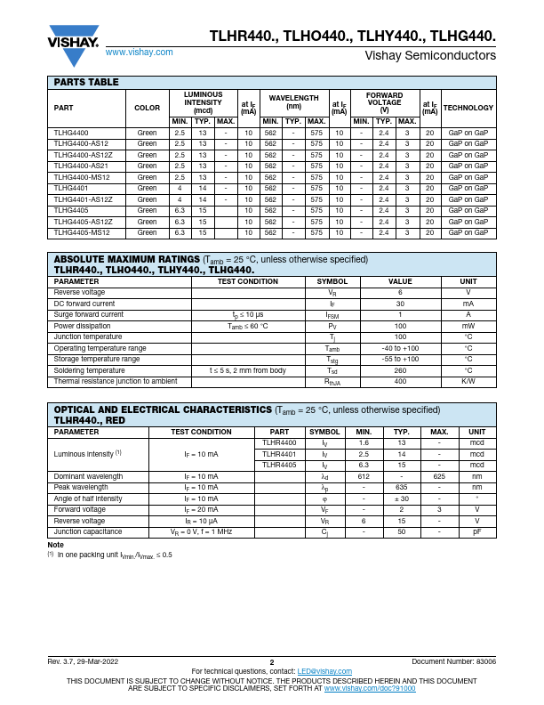 TLHR4400