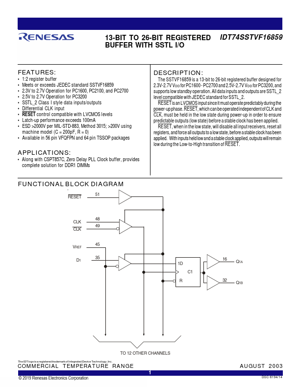 IDT74SSTVF16859