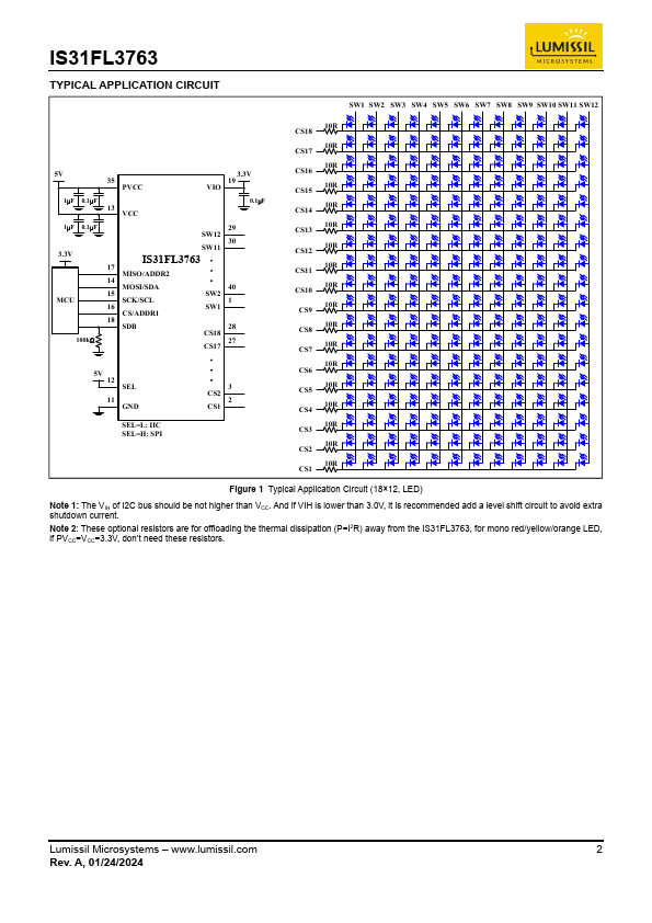 IS31FL3763