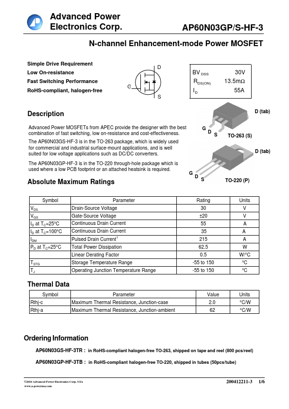 AP60N03GP-HF-3