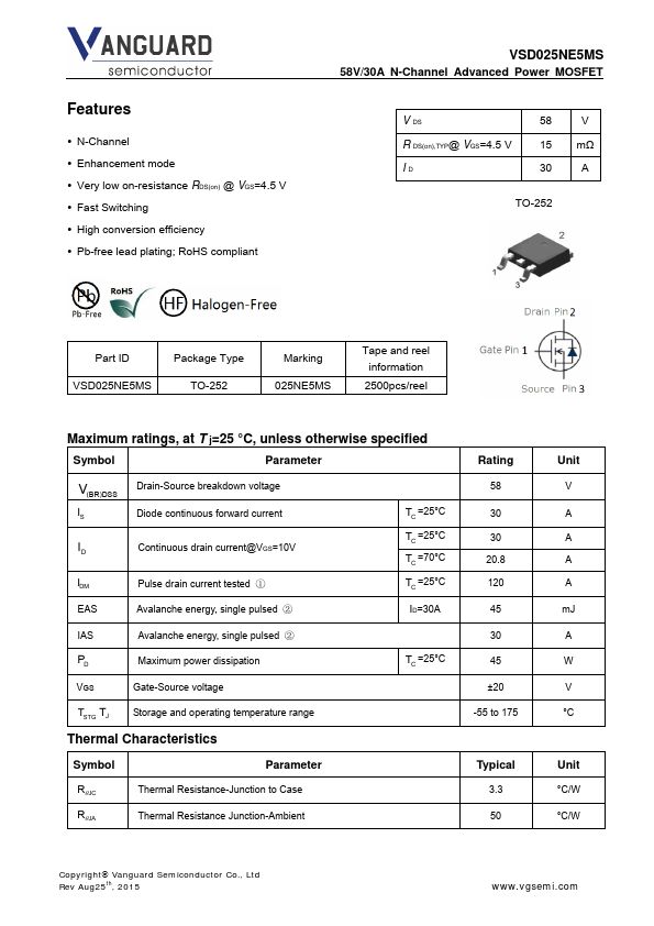 VSD025NE5MS