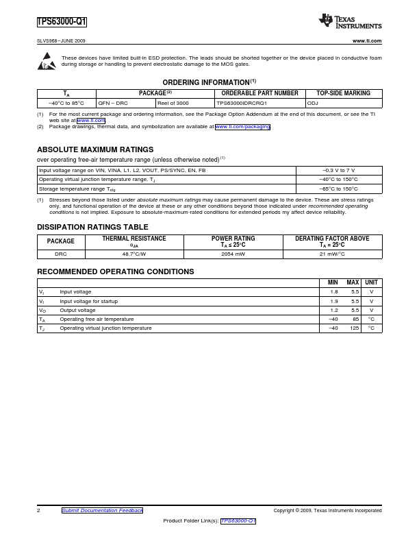 TPS63000-Q1