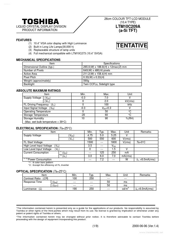 LTM10C209A