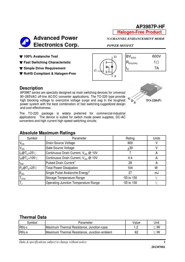 AP3987P-HF