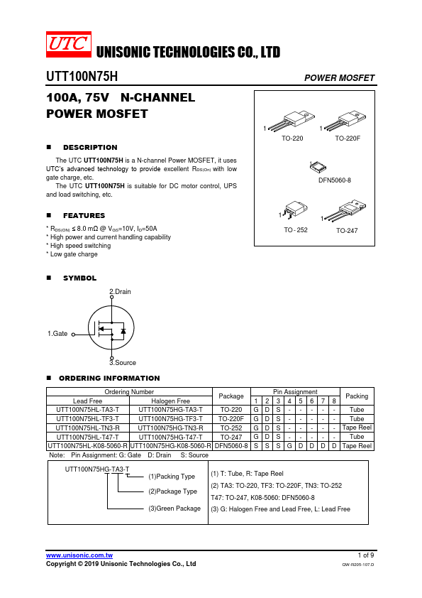 UTT100N75H