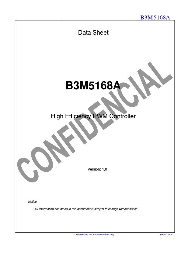 B3M5168A