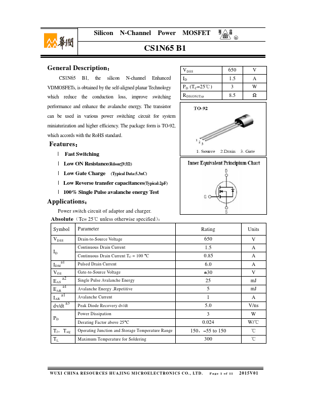 CS1N65B1