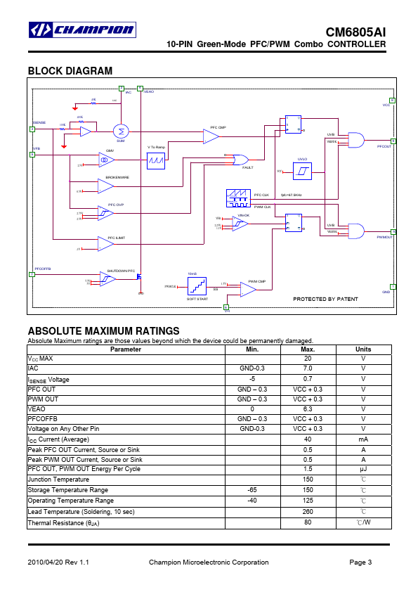 CM6805AI