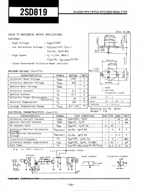 2SD819