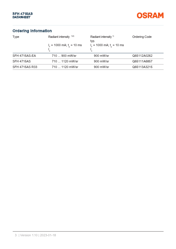 SFH4715AS