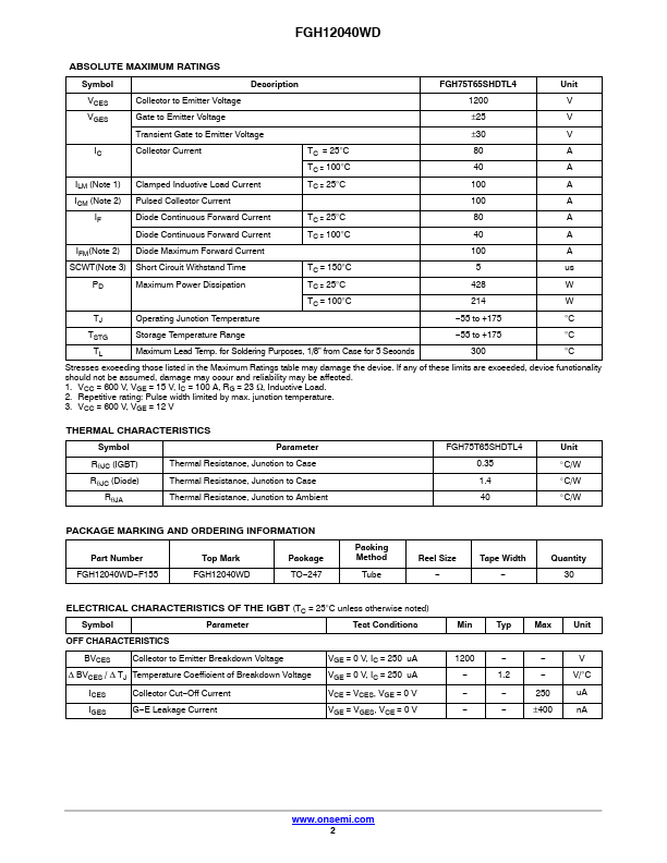 FGH12040WD