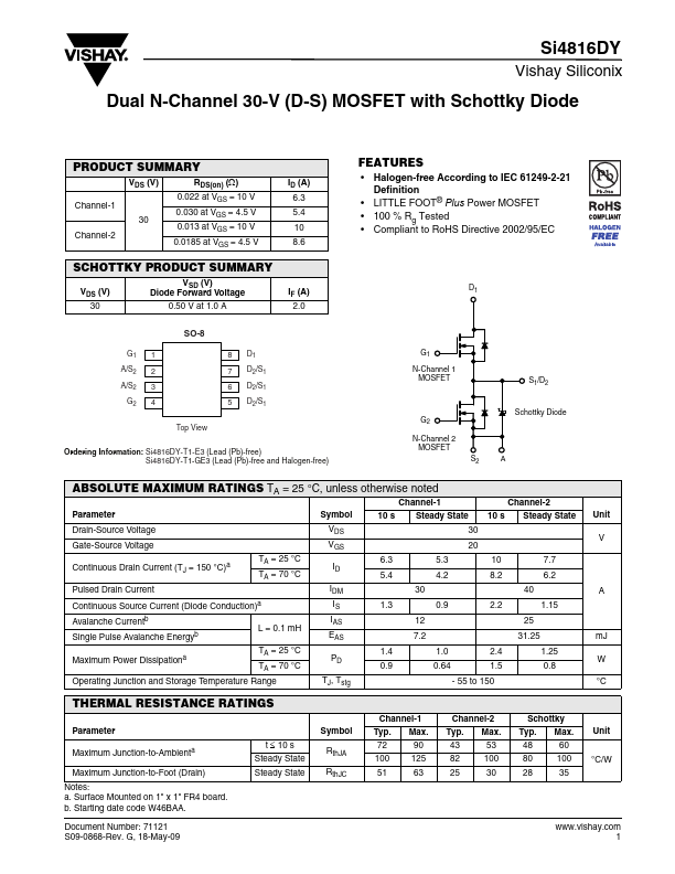 SI4816DY