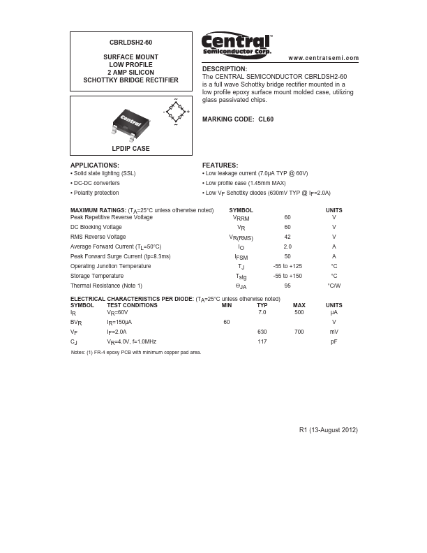 CBRLDSH2-60