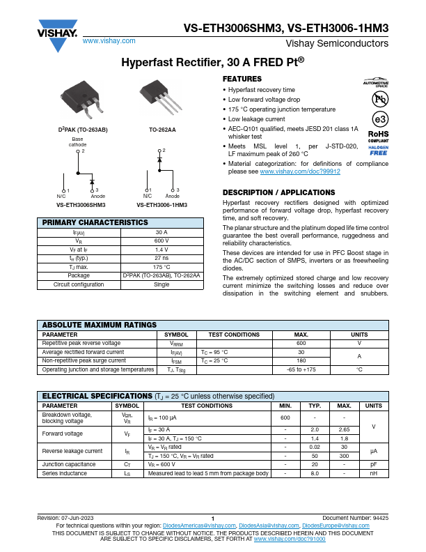 VS-ETH3006SHM3