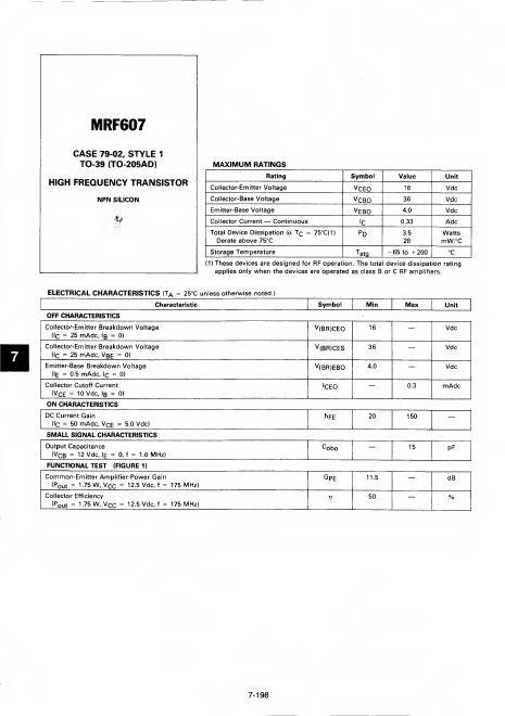 MRF607