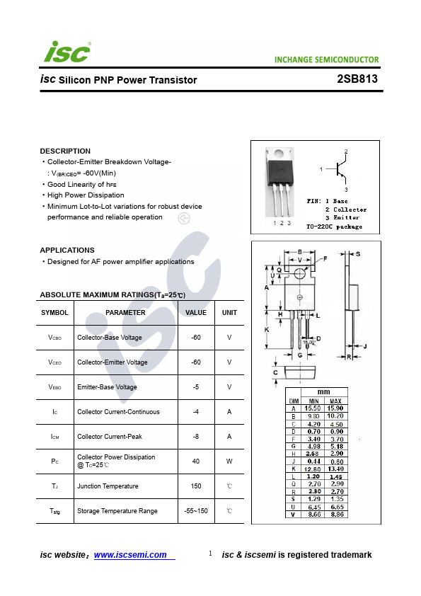 2SB813