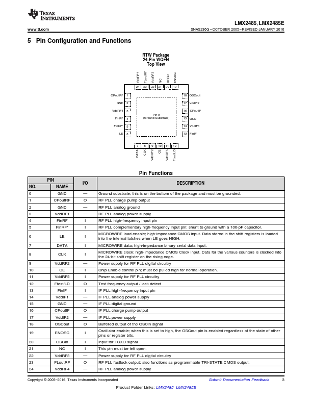 LMX2485E