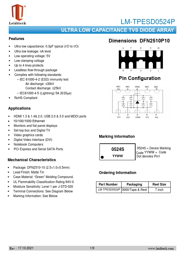 LM-TPESD0524P