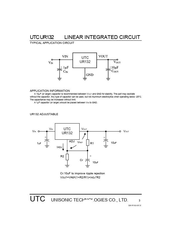 UTCUR132