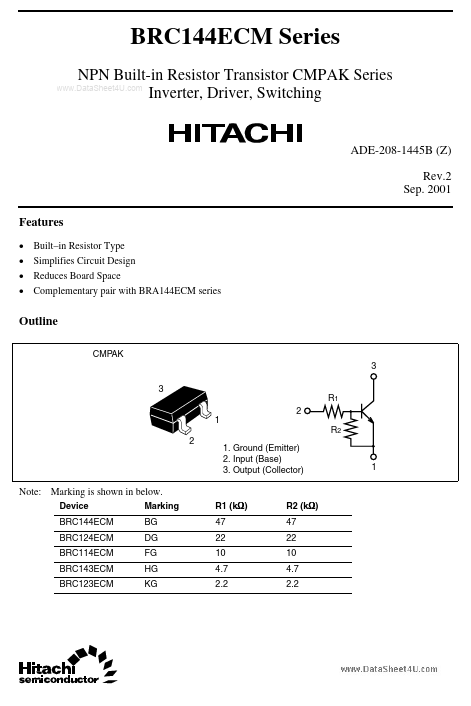 BRC144ECM