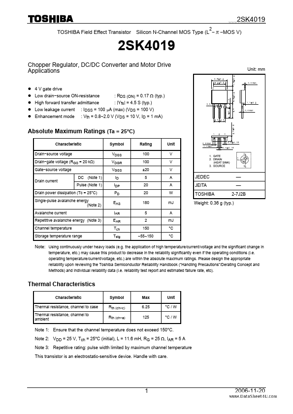 2SK4019