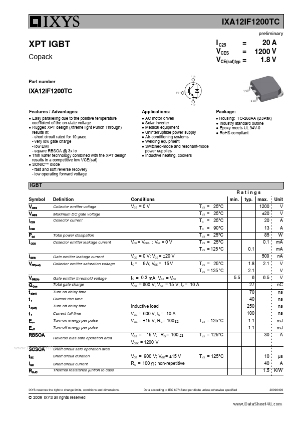 IXA12IF1200TC