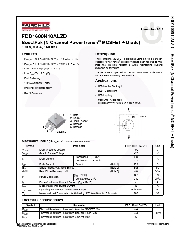 FDD1600N10ALZD