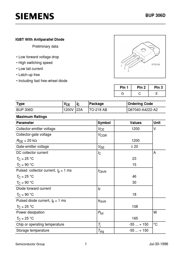 BUP306D