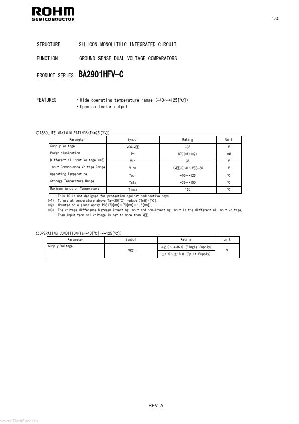 BA2901HFV-C