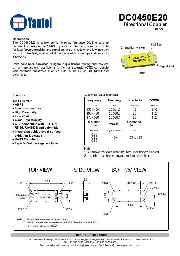 DC0450E20