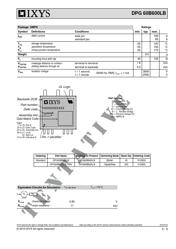 DPG60B600LB