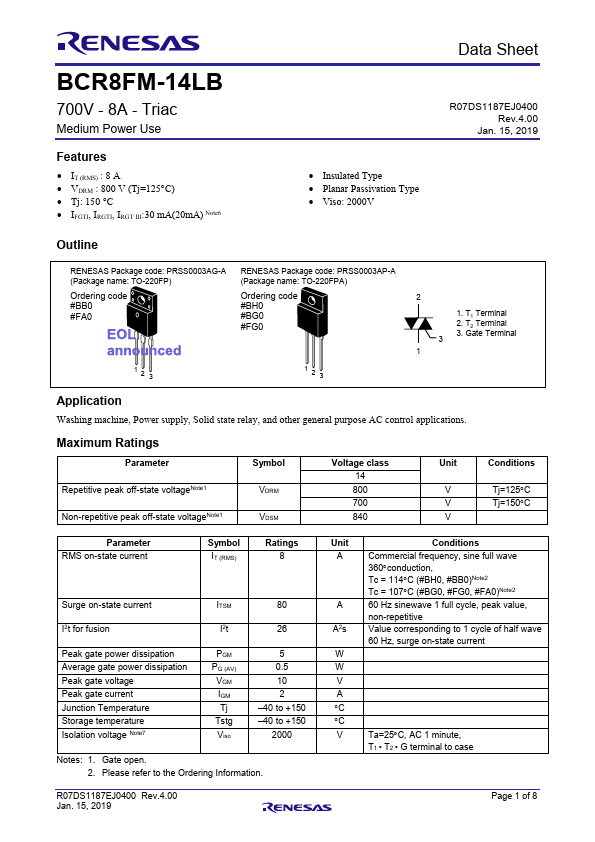 BCR8FM-14LB