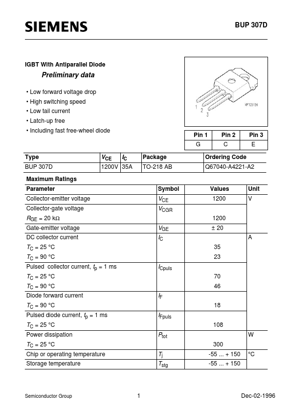 BUP307D