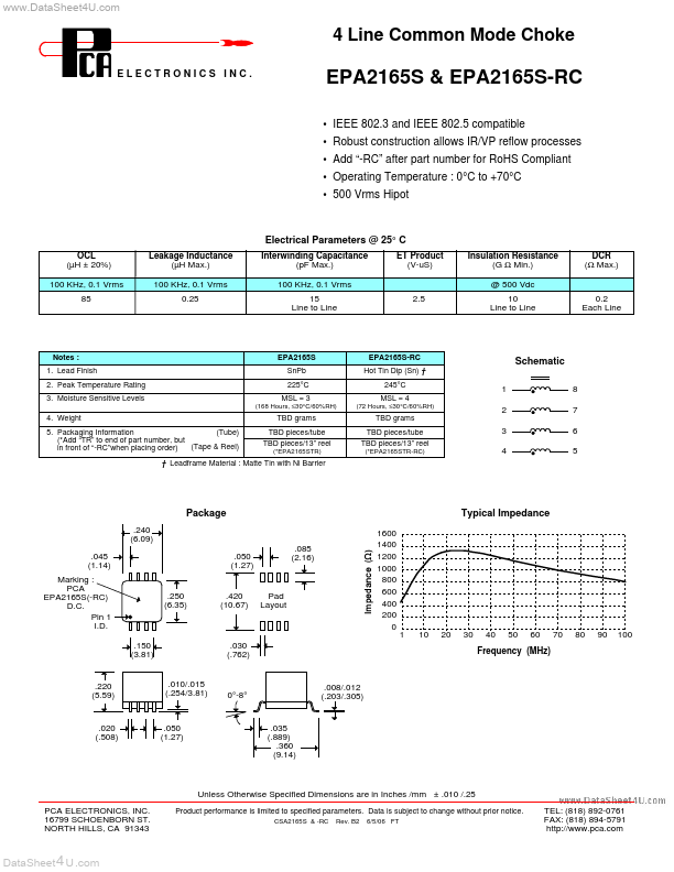 EPA2165S