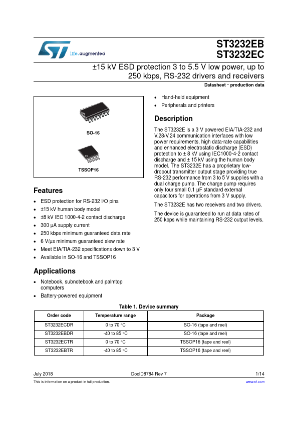 ST3232EC