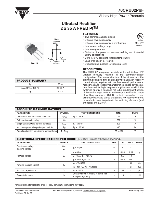 70CRU02PbF