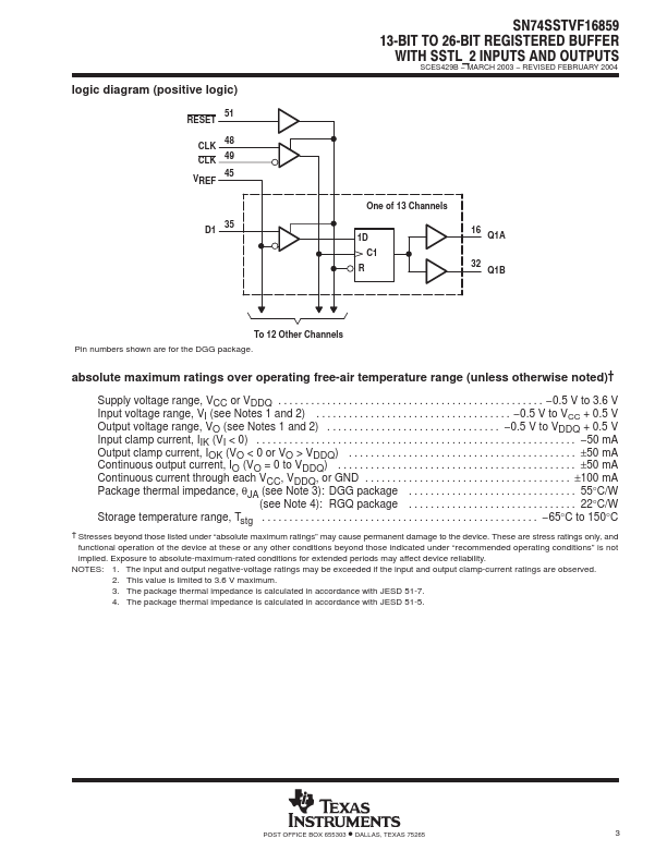 SN74SSTVF16859