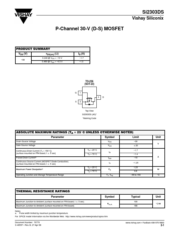 SI2303DS