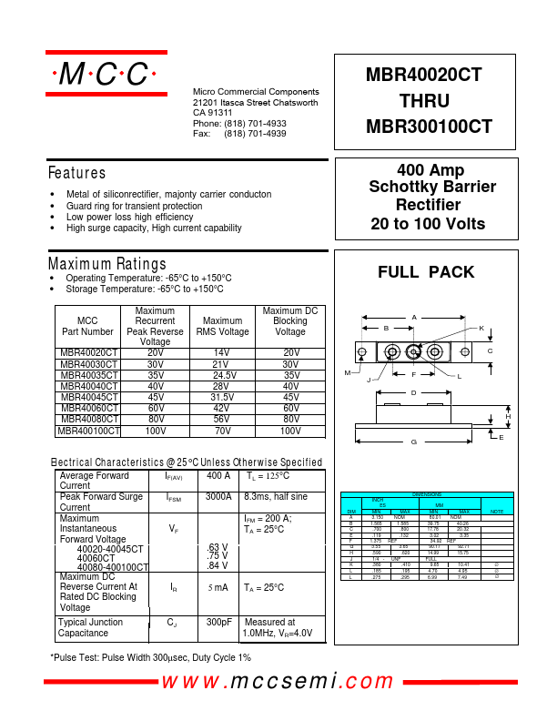 MBR40020CT