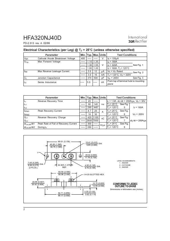 HFA320NJ40D