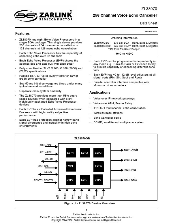 ZL38070