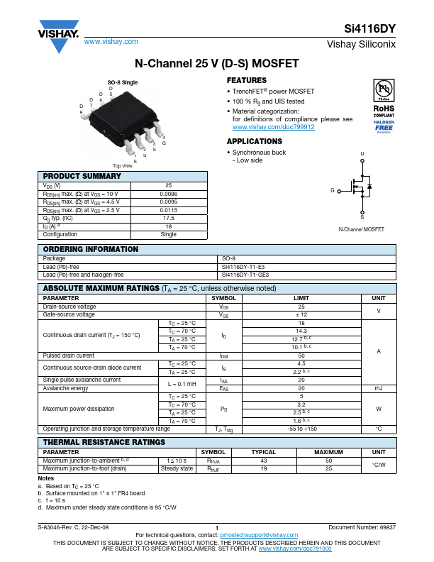 SI4116DY